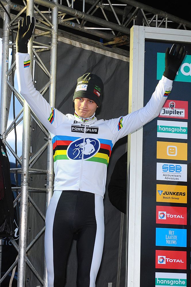 Van der Poel won the series by a single point.