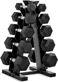 CAP Barbell Dumbbell Set with Rack: was $189.99, now $163.42