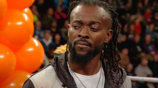 Kofi Kingston giving Big E the side eye