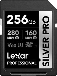 Lexar Silver Pro 256GB SD card: $69 @ Amazon