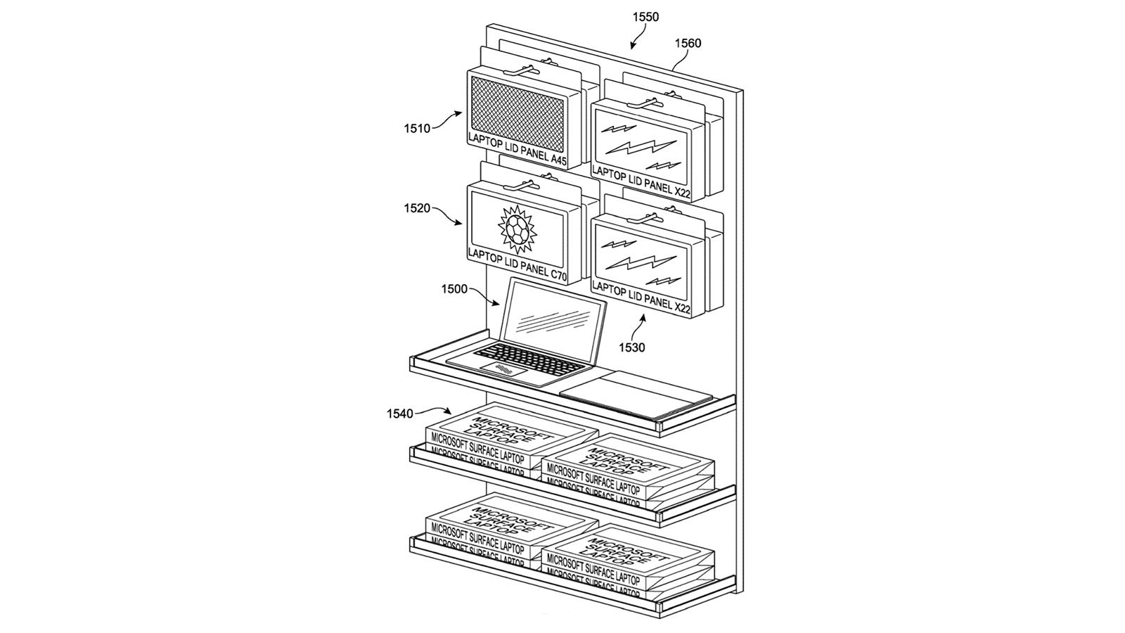 Microsoft Surface Patent Showing Interchangeable Lids