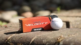 This Wilson Velocity Distance Ball really does gain you yardage