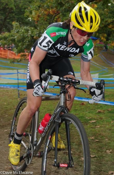Mary McConneloug (Kenda NoTubes) looking ferocious as usual