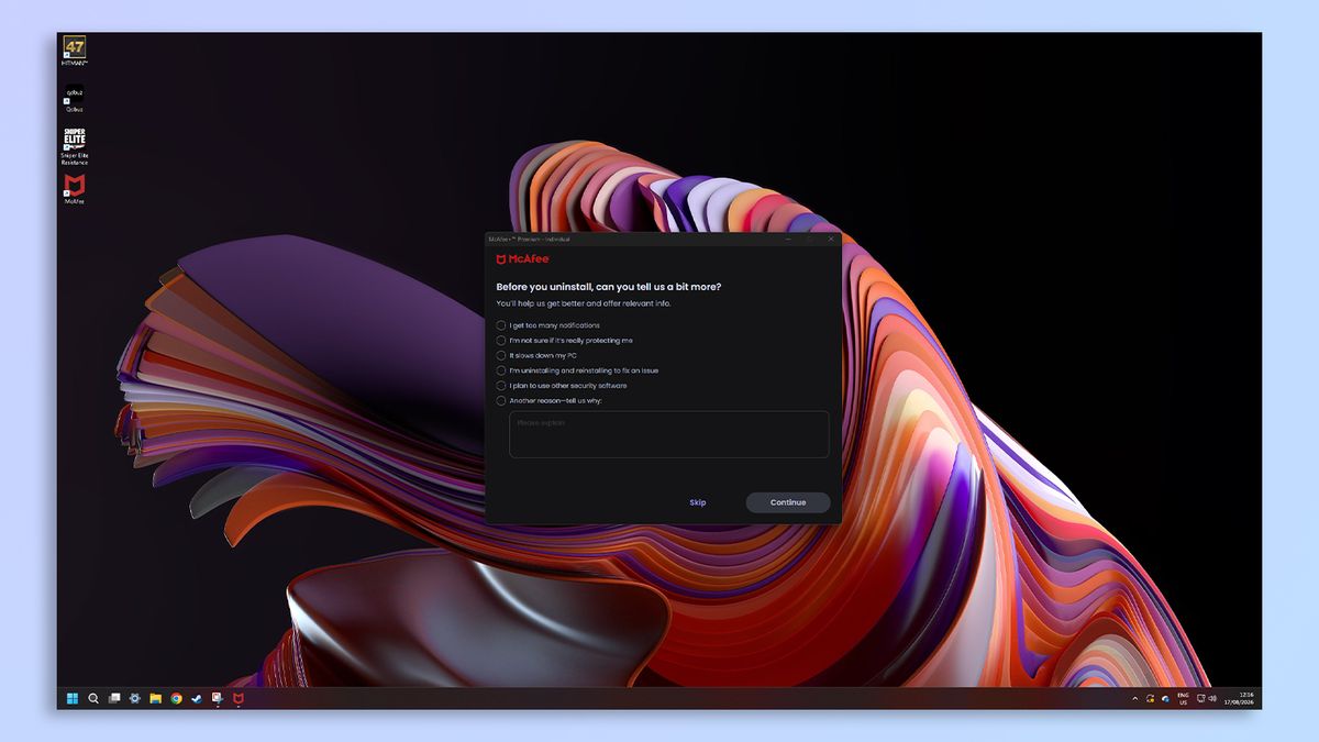 McAfee+ Premium screenshots on PC