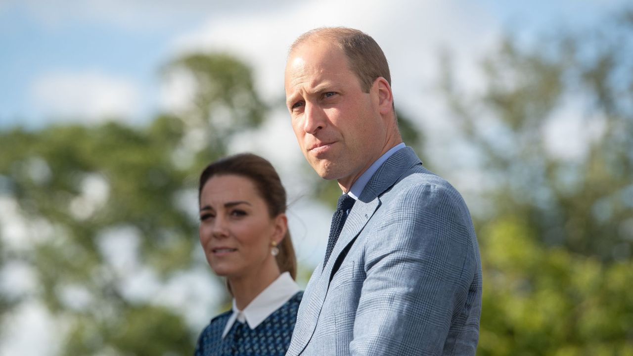 Prince William and Kate Middleton smile on their official visit to Paris