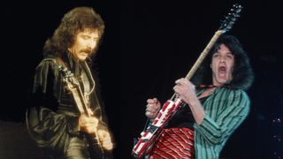 Tony Iommi and Eddie Van Halen