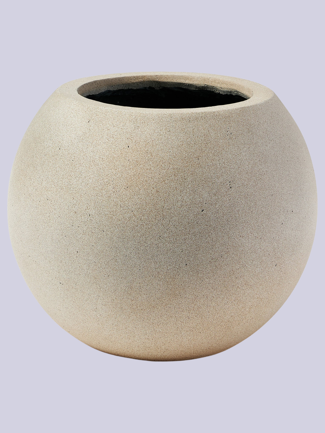 A round outdoor planter from Westwing