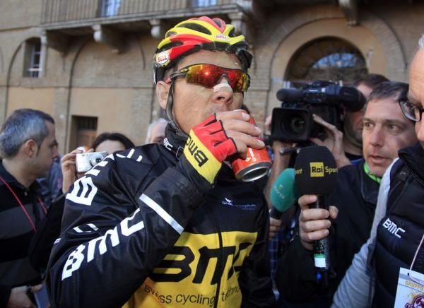 Gilbert (BMC) missed the major move and couldn't repeat his win from 2011