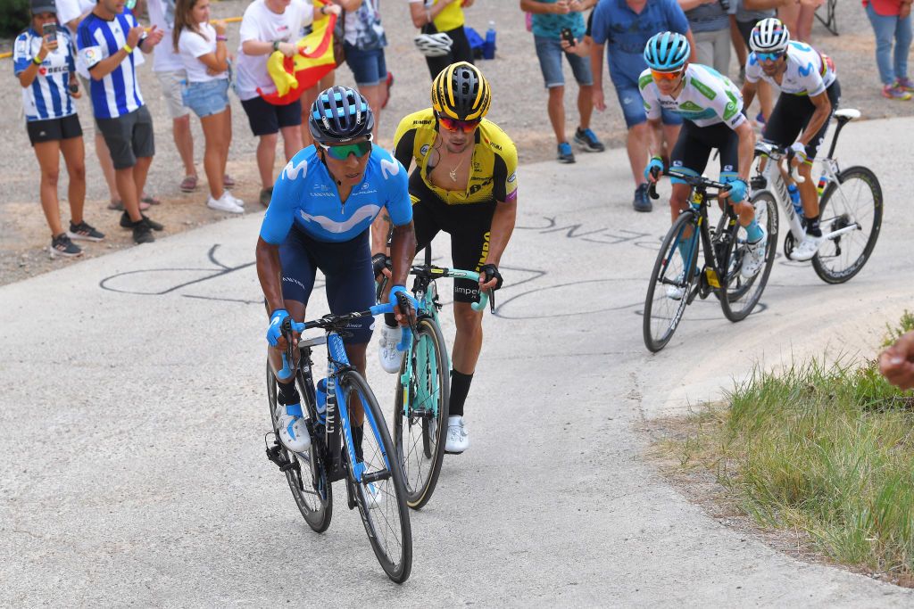 Quintana leads the way on the Alto Mas de la Costa