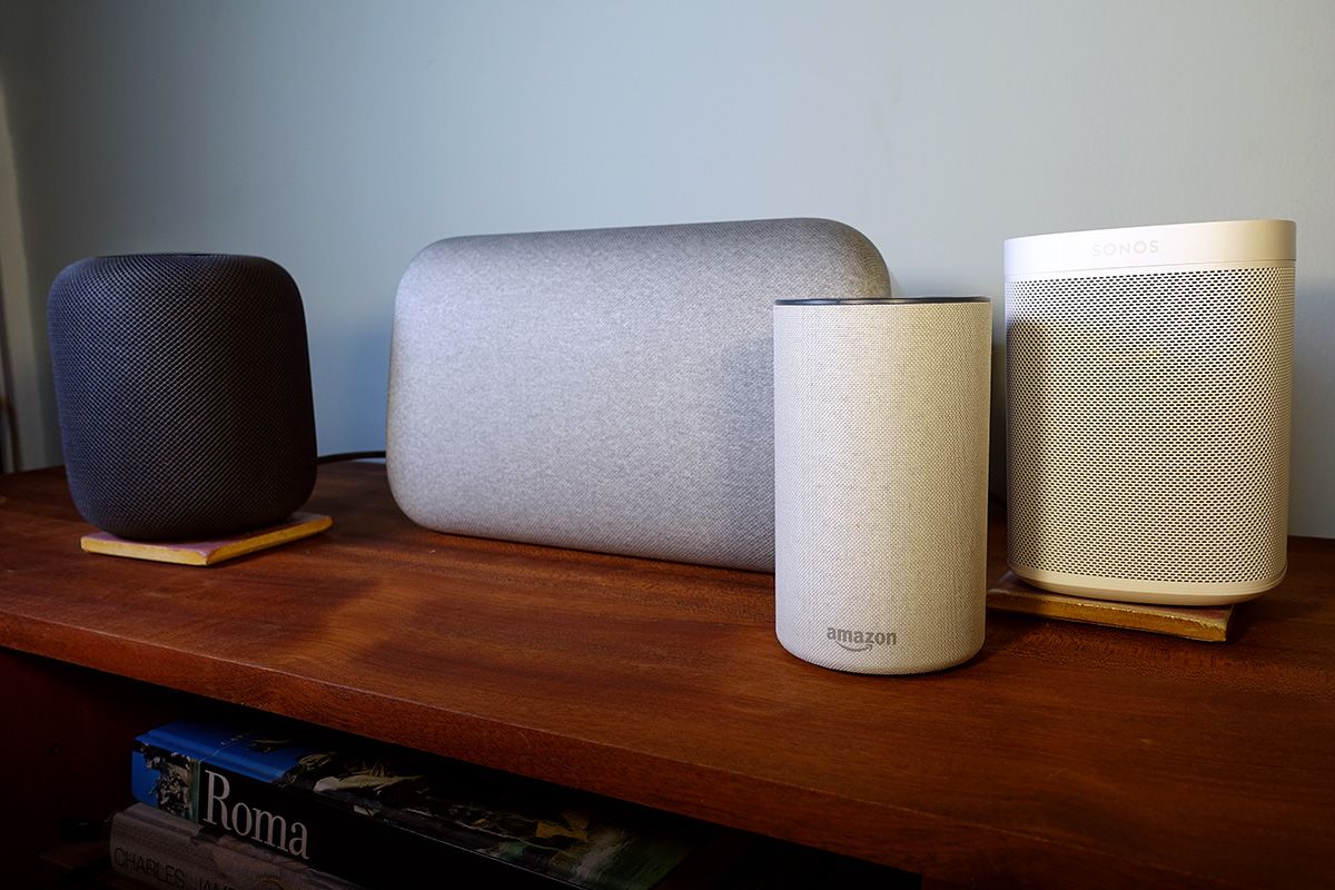 Sonos One vs. Apple HomePod vs. Google Home Max vs. Amazon Echo Tom's