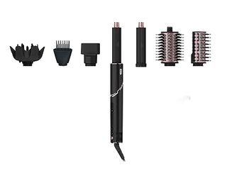 Shark Hd440bk Flexstyle Air Drying & Styling System With 6-Piece Accessory Pack of Auto-Wrap Curlers, Curl-Defining Diffuser, Oval Paddle Brush & Concentrator,black + Xskhd4wtcb Wide Tooth Comb