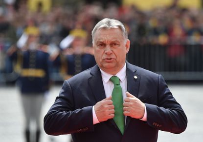 Hungary's Prime Minister Orban in Romania