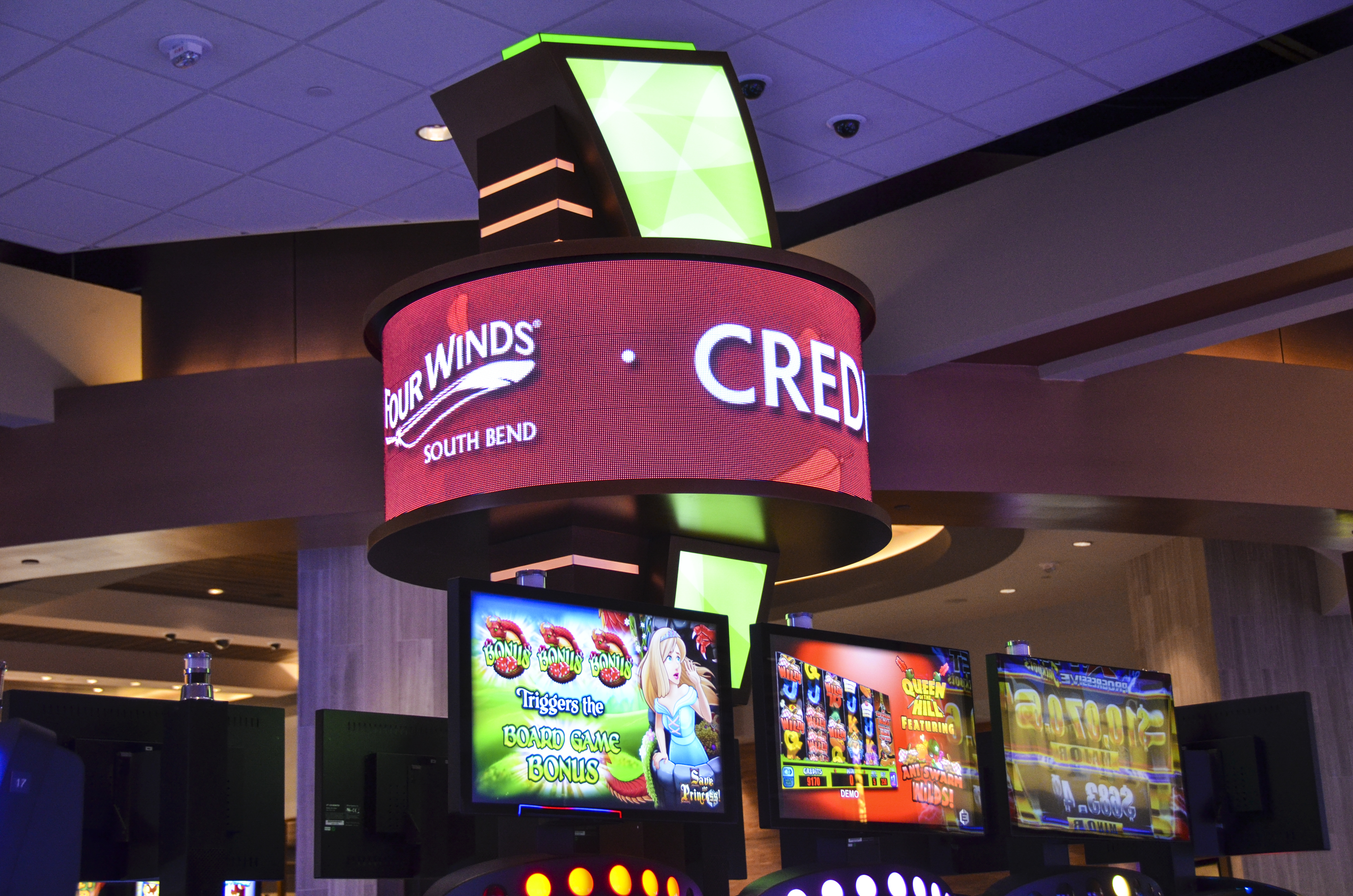 NanoLumens Nixel Series Lights the Way at Four Winds Casino