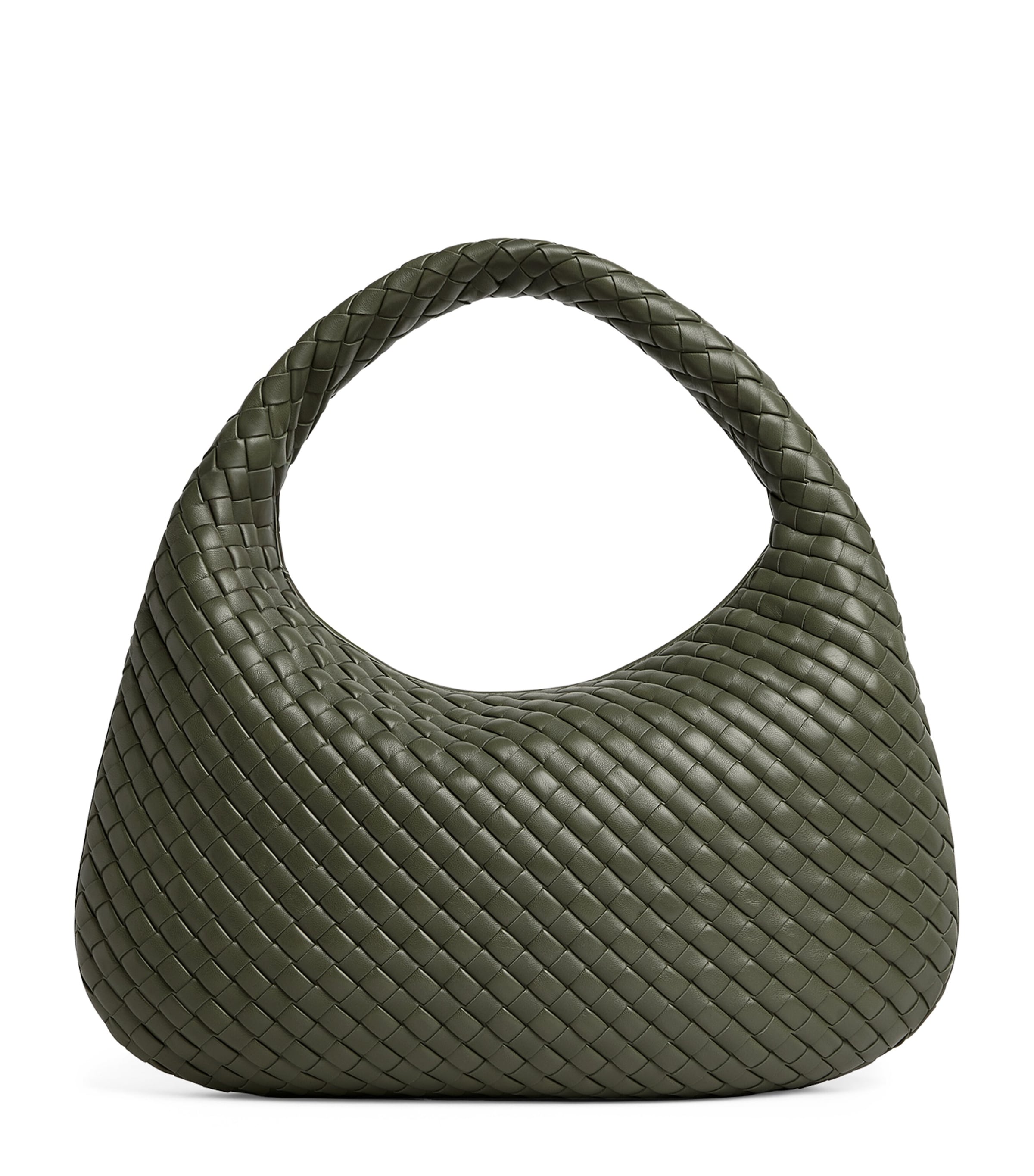 Bottega Veneta Leather Intrecciato Veneta Shoulder Bag