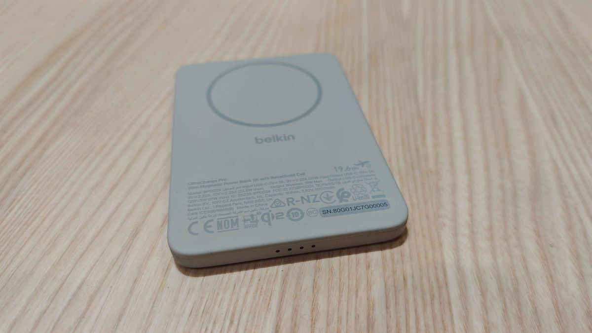 A Belkin UltraCharge power bank