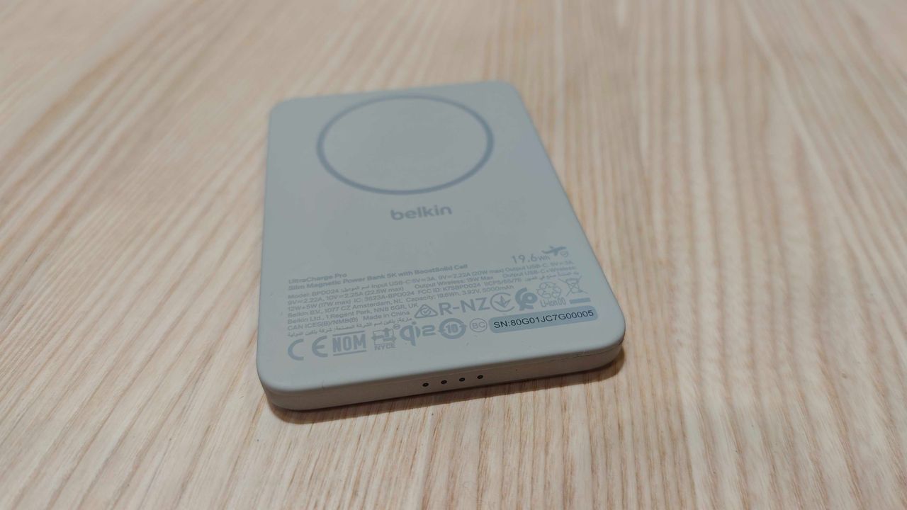 A Belkin UltraCharge power bank