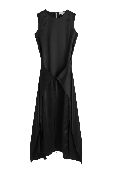 COS, Wrapfront Silk Maxi Dress