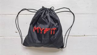 MyFit Resistance Bands Set: the bag that the set comes in