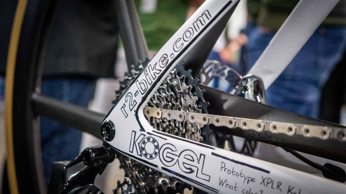 Details of the Scott bike, designed by Dangerholm
