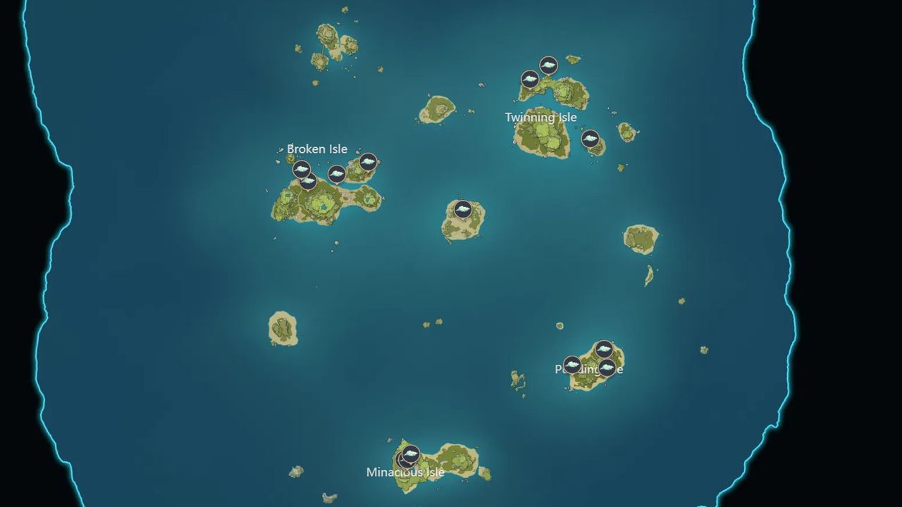 Genshin Impact Phantasmal Conch locations in Golden Apple Archipelago