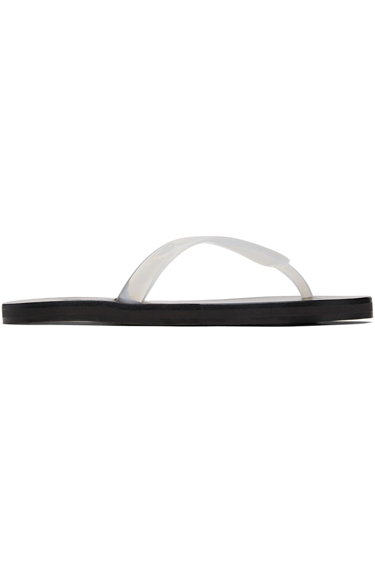 Ancient Greek Sandals, Transparent Saionara Jelly Flip-Flops