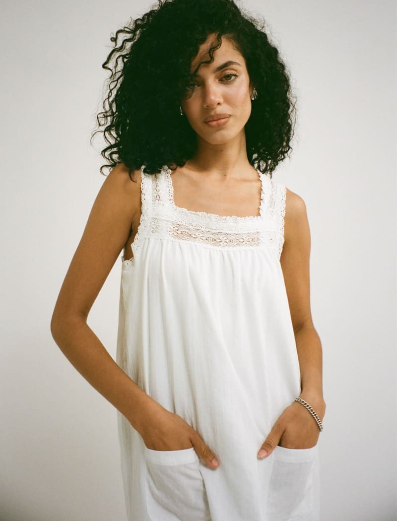 Willow Mini Dress | White