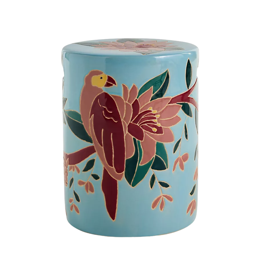 Farm Rio X Antropologie Ceramic Side Table