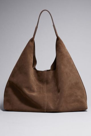 Large Suede Tote