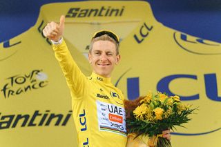 Quizzed on Lance Armstrong's Tour de France record comments and Prince of Monaco's Vuelta claims, Tadej Pogačar is deftly dealing with the curveballs