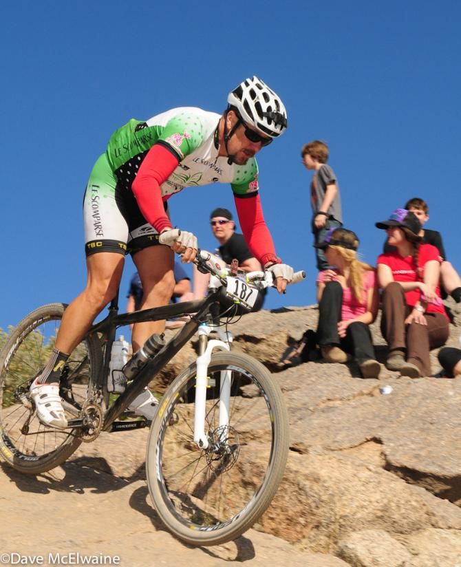 Shawn Gregore rode 10 laps solo