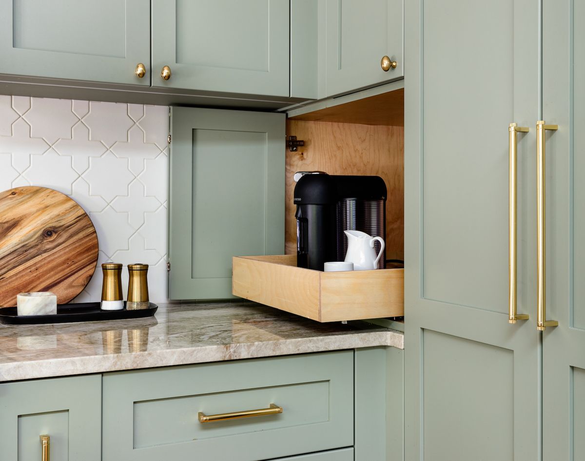 Where to keep your coffee maker in your kitchen