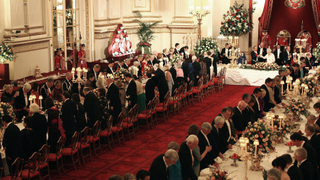 State Banquet in the Palace Ballroom