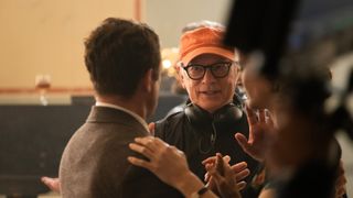 Barry Levinson directs behind the scenes of The Survivor