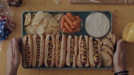 The infamous hot dog scene in Weapons