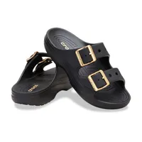 Crocs Saturday Metallic Buckle Sandal 