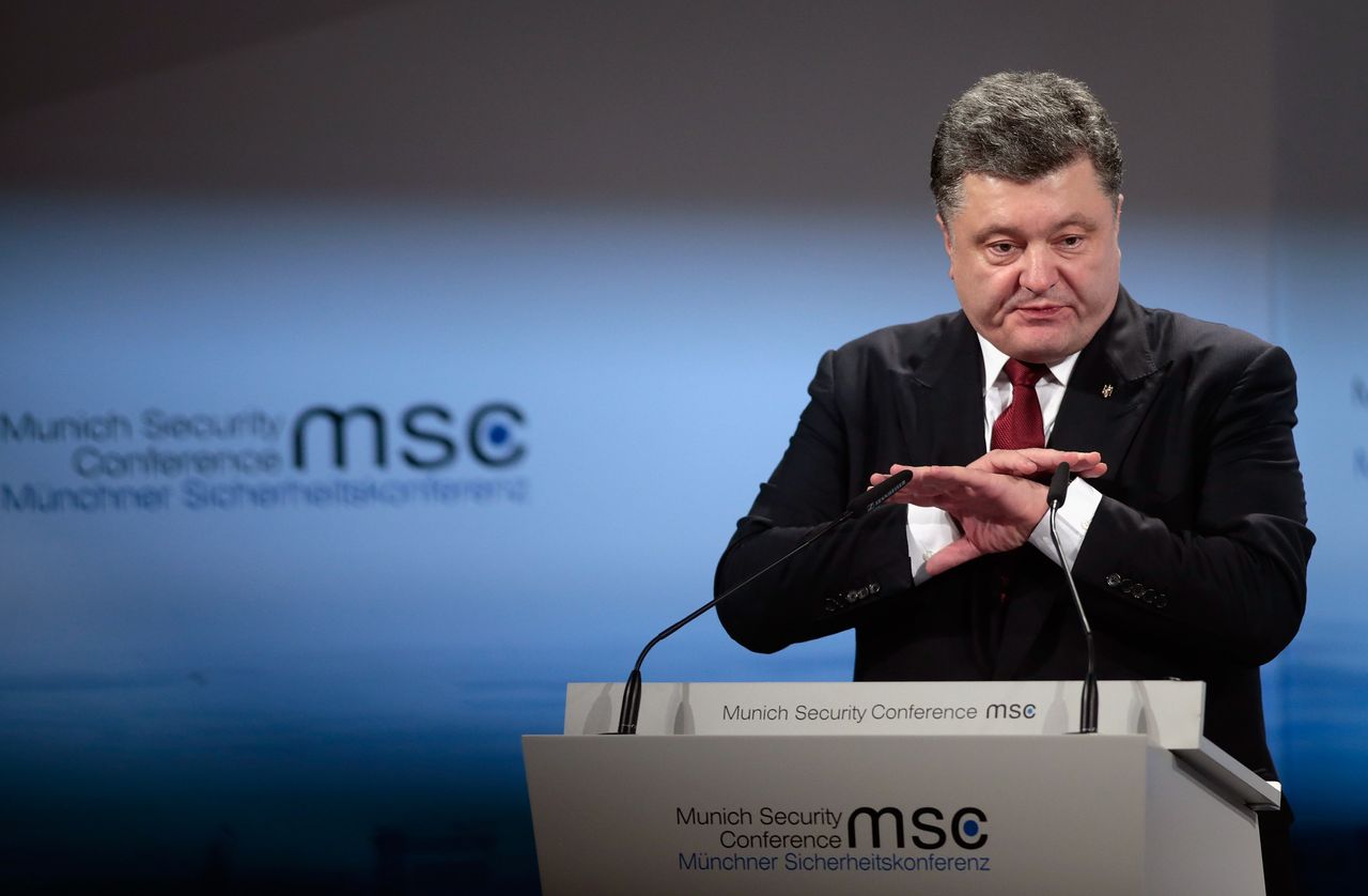 Ukrainian President Petro Poroshenko