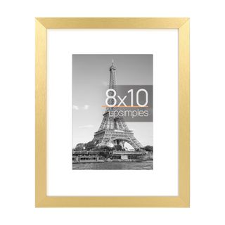 Gold picture frame