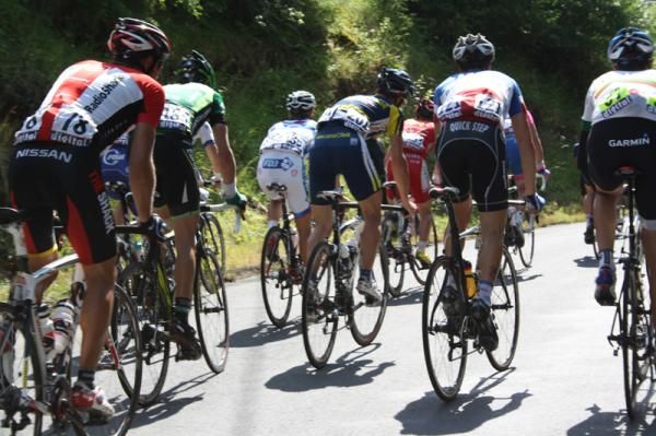 Every rider had to battle with the tough conditions