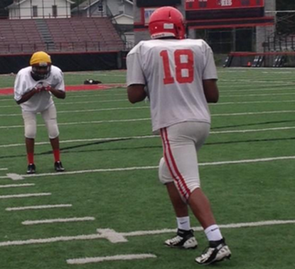 Steubenville teen convicted of rape returns to playing football