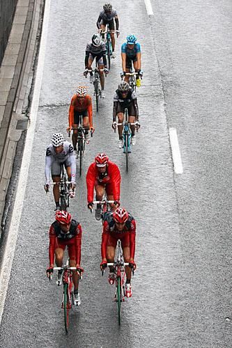 A wet, miserable day in Holland and Belgium wasn't what the doctor ordered.