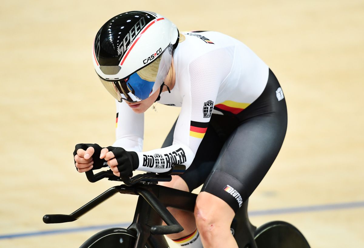 Gudrun Stock (Germany) took bronze in the pursuit