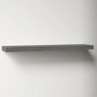 modern floating shelf
