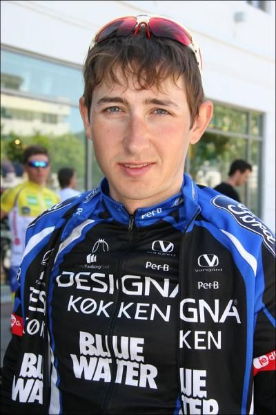 A Team Designa Kokken - Blue Water rider can't wait to start