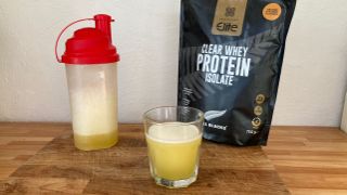 Healthspan elite clear whey protein powder