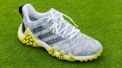 Adidas Codechaos 22 golf shoe review on grass