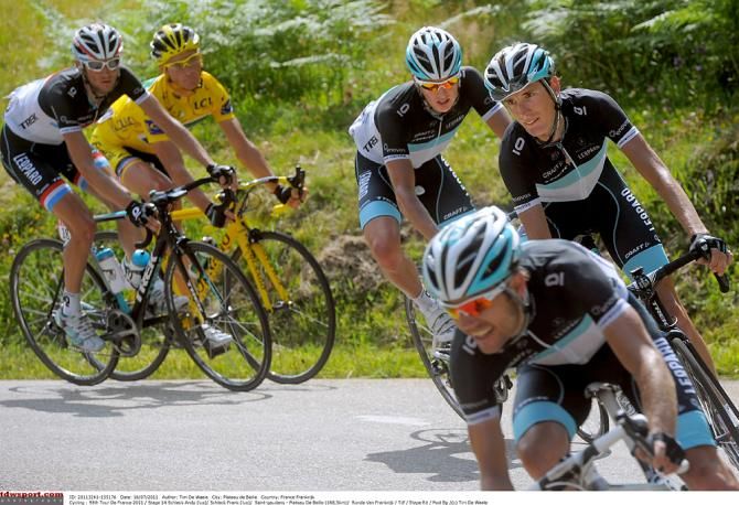 Andy Schleck in the 2011 Tour de France
