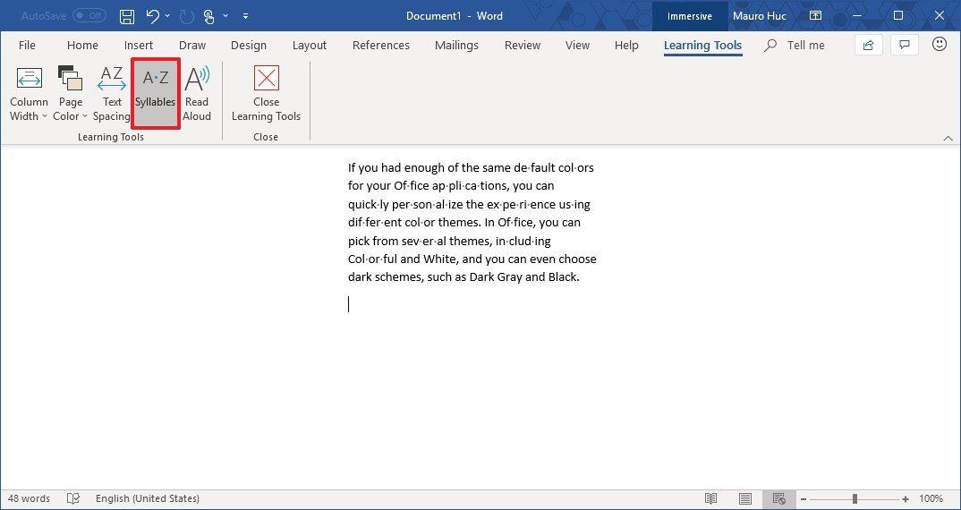 How to use Learning Tools in Microsoft Word | Windows Central