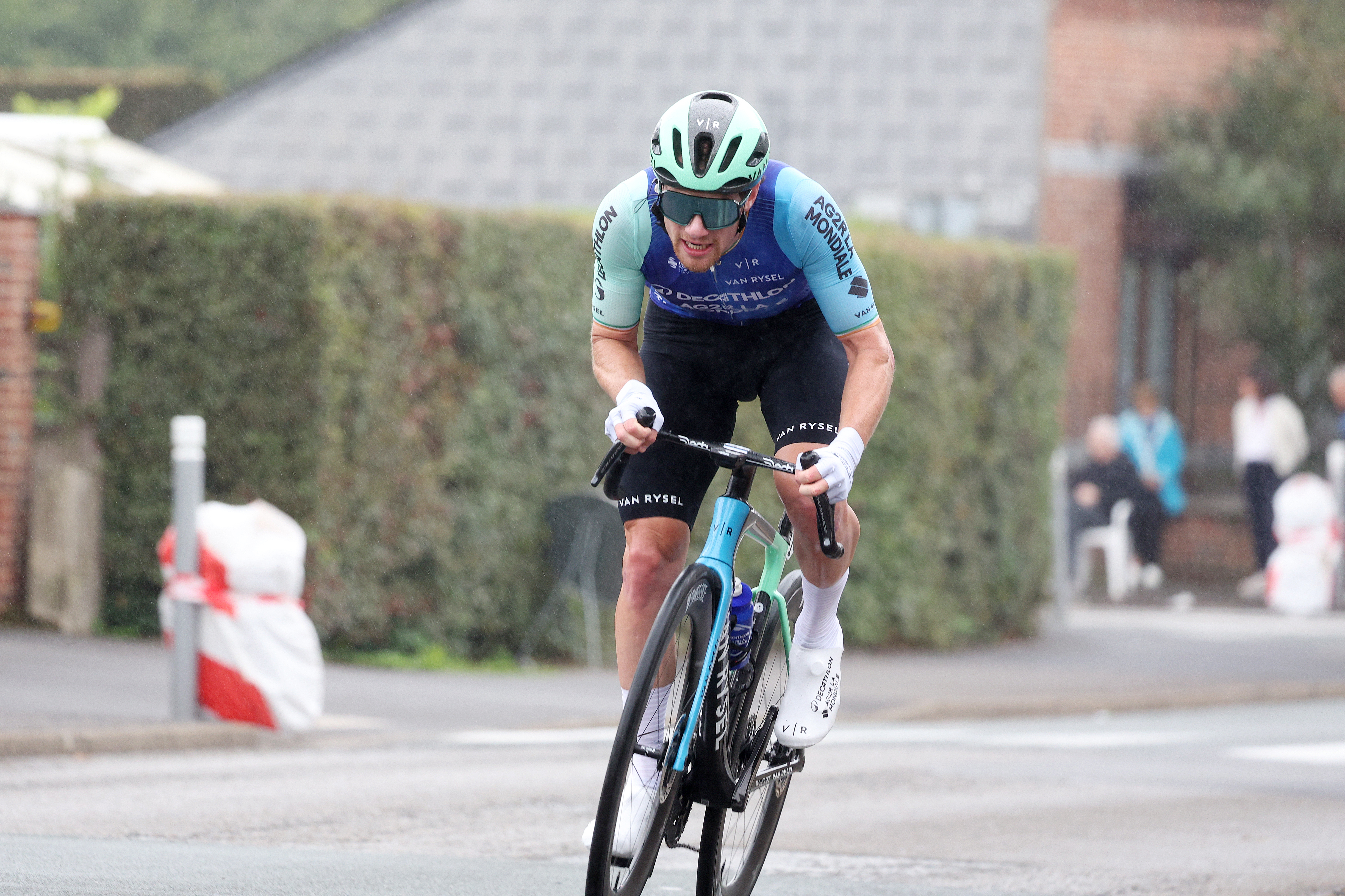 Sam Bennett rides his bike