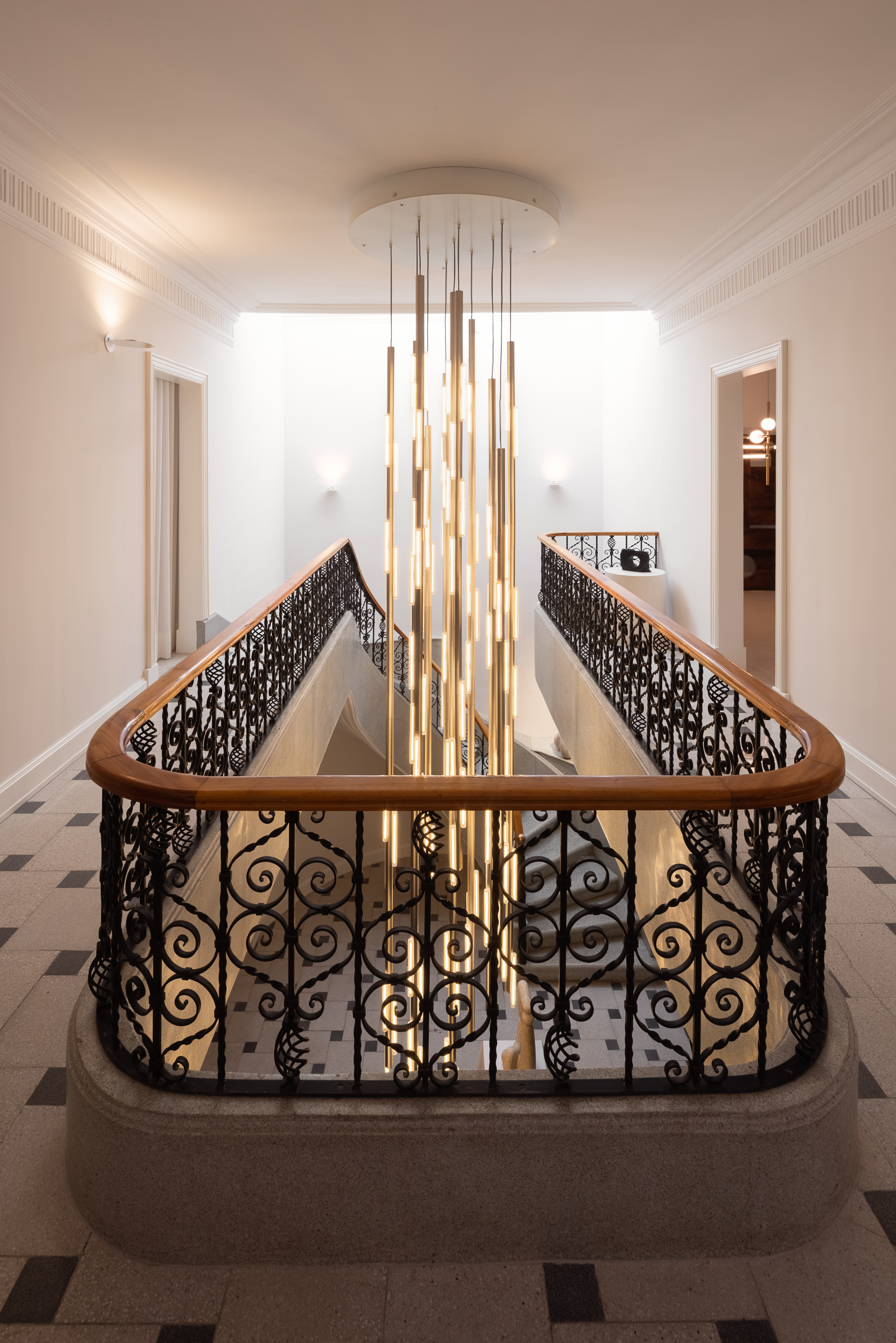 Lee Broom lighting in a Mexican Villa