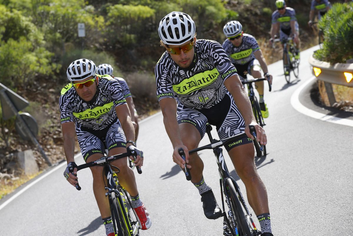 Peter Sagan in the La Datcha kit